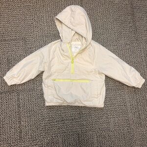 Zara toddler kids jacket, Wind breaker with hood and pockets, size 3-4